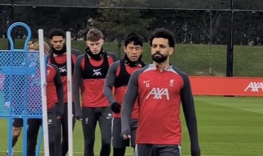 محمد صلاح يعود لتدريبات ليفربول الجماعية