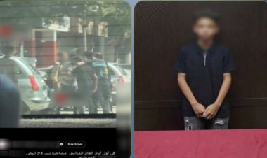 بسبب فصال في سعر البضاعة.. ضبط عامل أشهر كتر في وجه طلاب بالعمرانية