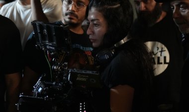 المخرجة مريم أحمدي من كواليس تصوير فيلم حتة مني