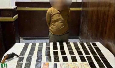 سقوط عاطل بحوزته 5 كيلو حشيش بمدينة نصر 