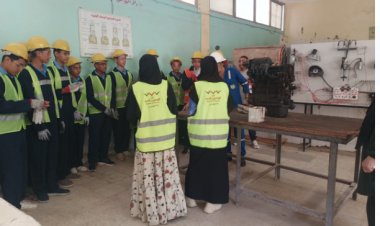 ورشة عمل للمصريين الأحرار لتدريب الشباب على صيانة السيارة الكهربائية بمطروح