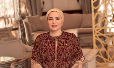 السيدة انتصار السيسي قرينة رئيس الجمهورية تهنئ المصريين بـ«عيد الفطر»