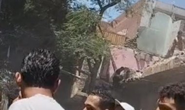 إصابة 3 أشخاص في انهيار عقار بـ«الساحل »