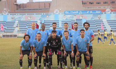 غزل المحلة يعلن إصابة لاعبه بقطع في الرباط الصليبي