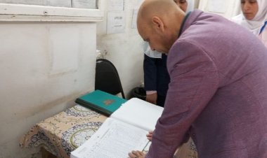 وكيل «صحة الشرقية» يتفقد مستشفى الرمد ومخزن التموين الطبي بالزقازيق