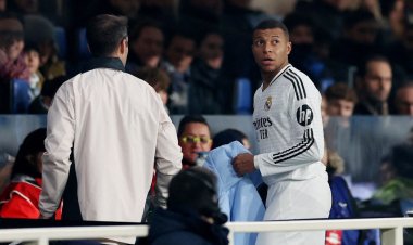 ريال مدريد يعلن إصابة مبابي