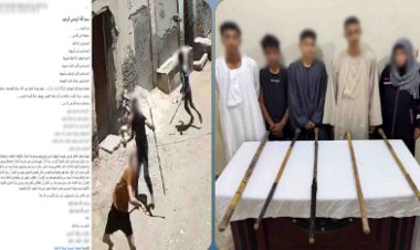 ضبط 5 متهمين بممارسة البلطجة والتعدي على أسرة وإتلاف كاميرات مراقبة بالقوصية