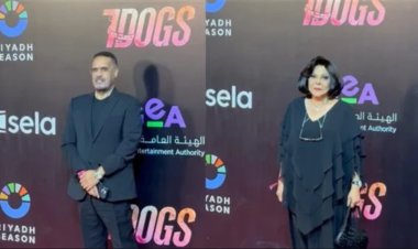 أبرزهم إسعاد يونس وجمال العدل.. نجوم الفن يضيئون Pink Carpet العرض الخاص لفيلم 7DOGS 