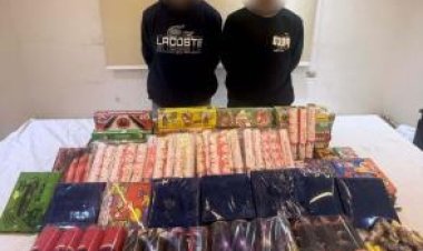 ضبط طالب وعاطل يروّجان للألعاب النارية عبر مواقع التواصل بالقليوبية