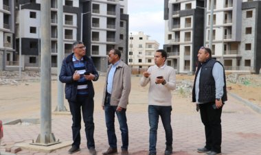 رئيس جهاز 6 أكتوبر يواصل جولاته التفقدية بمشروع جنة