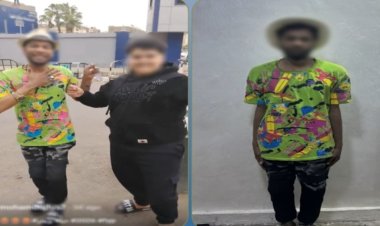 القبض على صاحب ترند "أنتش وأجري"  لرقصه بطريقة مخلة أمام قسم شرطة 