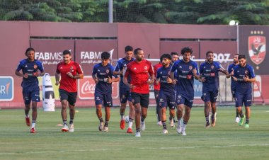 بدون راحة.. الأهلي يواصل تدريباته استعدادا لمواجهة الألومنيوم في الكأس