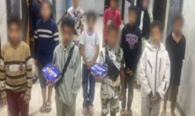 القبض على 12 رجل وسيدة استغلوا 18 طفل فى التسول بالقاهرة 

      