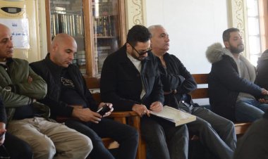 عماد زيادة وأحمد عصام وبوسي شلبي يساندون حمادة هلال في وفاة والد زوجتة