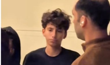 ظهور ابني زينة لأول مرة في عزاء خالهما