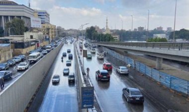 أجواء أوروبية رائعة... هطول أمطار غزيرة على عدة مناطق بالقاهرة الكبرى