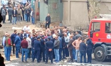 رئيس الوزراء يصل إلى موقع حريق استديو الأهرام