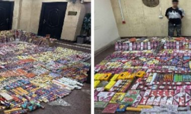 قبل العيد بساعات...ضبط 3 ملايين قطعة ألعاب نارية داخل مخازن  بالقاهرة
