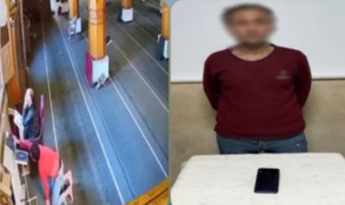 القبض على المتهم بسرقة هاتف مؤذن داخل مسجد بدمياط 