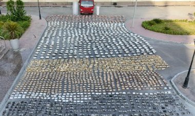 إحباط  محاولة عنصرين جنائيين شديدي الخطورة لجلب 4.5 طن مواد مخدرة بقيمة 310 مليون جنيه (صور)