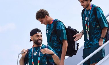 وصول بعثة منتخب مصر إلى أتلانتا استعداداً لمواجهة الأرجنتين