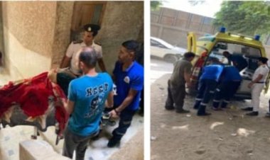 أمن القاهرة ينقل سيدة غير قادرة على الخركة للمستشفى بدار السلام 