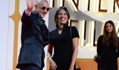 «في مهرجان القاهرة السينمائي» أحمد الفيشاوي يثير الجدل حول سمية الألفي بكلمة «باركولي»