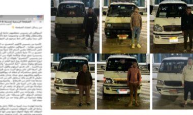 الأمن ينهي أزمة تقسيم خط سير "رمسيس- الحصري" بالجيزة ويضبط 8 سائقين 