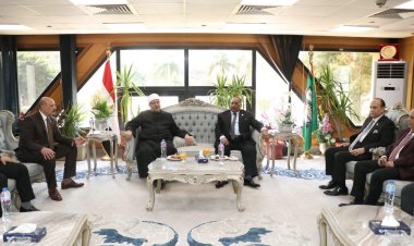 بمناسبة شهر رمضان.. رئيس هيئة قضايا الدولة يستقبل وزير الأوقاف