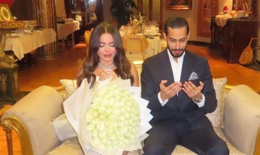  أحد نجوم مسلسل جعفر العمدة.. حسن الديب يحتفل بخطوبته على فتاة من خارج الوسط الفني