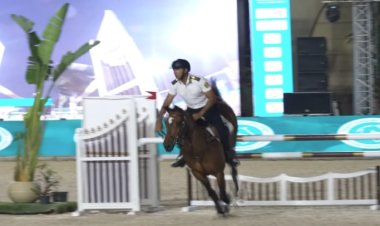 بمشاركة 190 فارساً وفارسة من مختلف دول العالم…الداخلية تنظم  البطولة الدولية لقفز الموانع (صور)