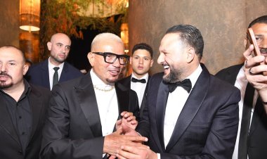 نجوم الفن والإعلام والمشاهير في حفل زفاف ابن شقيق الفنان عماد زيادة