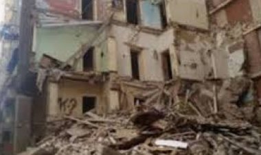 انهيار جزئي في عقار بالشرابية وإخلاء قاطنيه لفحص سلامته