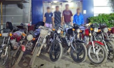 سقوط  لص سرق 8 دراجات نارية  بأسلوب "توصيل الأسلاك" فى المعادي