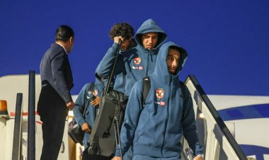 بعثة الأهلي تصل إلى القاهرة بعد التتويج بكأس مصر