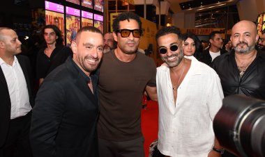 بعد أداءهما فريضة الحج سويًا.. عمرو سعد يشارك أحمد السقا  فى العرض الخاص لفيلم " أحمد وأحمد "