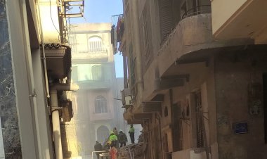 انتشال 8 جثث من أسفل عقار الوايلى المنهار 