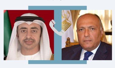 وزير الخارجية يتلقى اتصالا هاتفيا من نظيره الإماراتي  بشأن الأوضاع في رفح الفلسطينية
