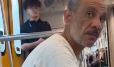 جدل جديد في المترو.. مشاجرة بين رجل مسن وفتاة بسبب طريقة الجلوس