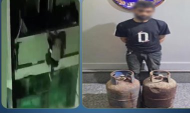 ضبط لص أسطوانات بوتاجاز بالإسكندرية بعد تداول فيديو لمحاولة هروبه.. واستعادة المسروقات