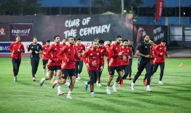 تفاصيل المران الختامي للأهلي استعدادا لمباراة زد في الدوري