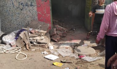 إصابة شخصين والبحث عن مفقود إثر انهيار عقار سكني في البراجيل 