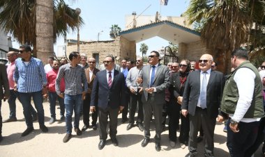 محافظ الدقهلية يتفقد أعمال التطوير الجارية بمستشفى دكرنس العام