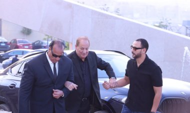أبرزهم هيفاء وهبي وهاني مهنا.. نجوم الفن والمشاهير في عزاء هاني شاكر