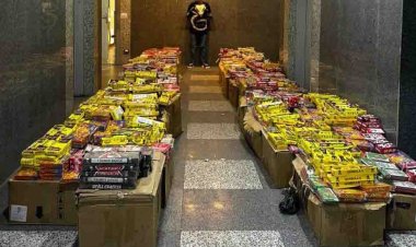 الداخلية تضبط تاجر ألعاب نارية بحوزته أكثر من مليون قطعة بالقاهرة