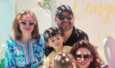 إلهام شاهين تحتفل بتخرج نجل شقيقها: كبر واتخرج من الحضانة وخلاص هيدخل المدرسة