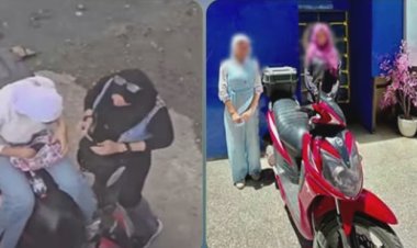 ضبط فتاتين بالإسكندرية ظهرتا في فيديو متداول تتعاطيان المخدرات أعلى دراجة نارية