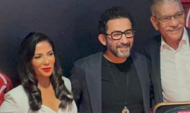 منى زكي وأحمد حلمي يتألقان في العرض الخاص لفيلم الست