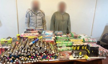 ضبط 3 أشخاص بحوزتهم 55 ألف قطعة ألعاب نارية بالجيزة ودمياط