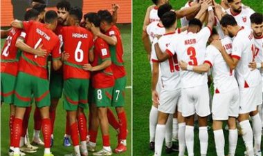 تشكيل منتخبي الأردن والمغرب في نهائي كأس العرب